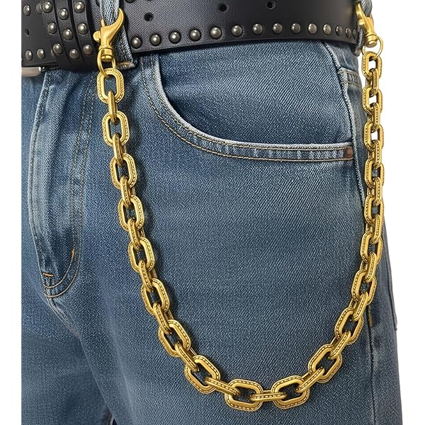 Amazon.com: Double K Basic & Simple Strong Key Jean Wallet Chain